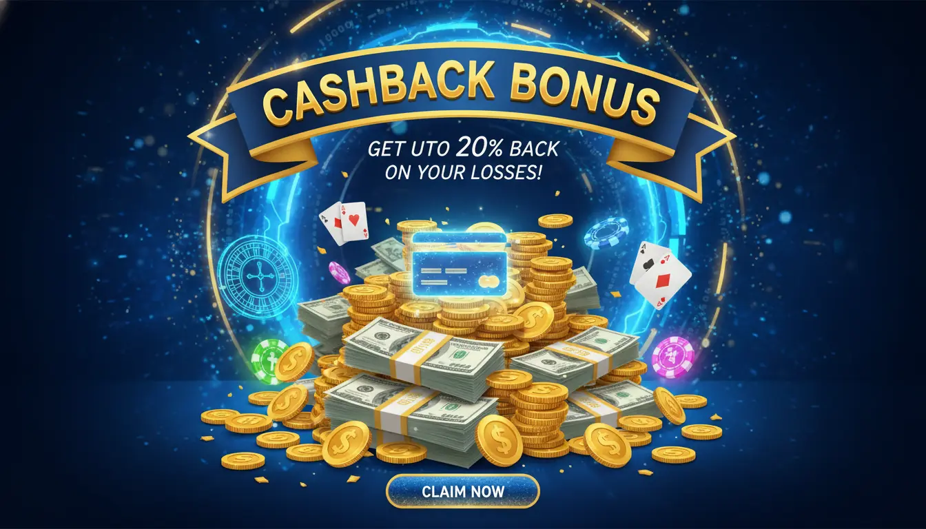 Casoo casino cashback bonus